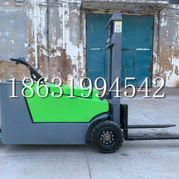 和平县小型电动叉车1吨2吨步行站驾式电瓶堆高充电装卸车液压升降车铲车